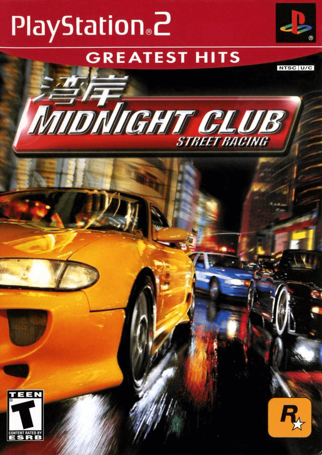 Midnight Club Street Racing box art for Playstation 2